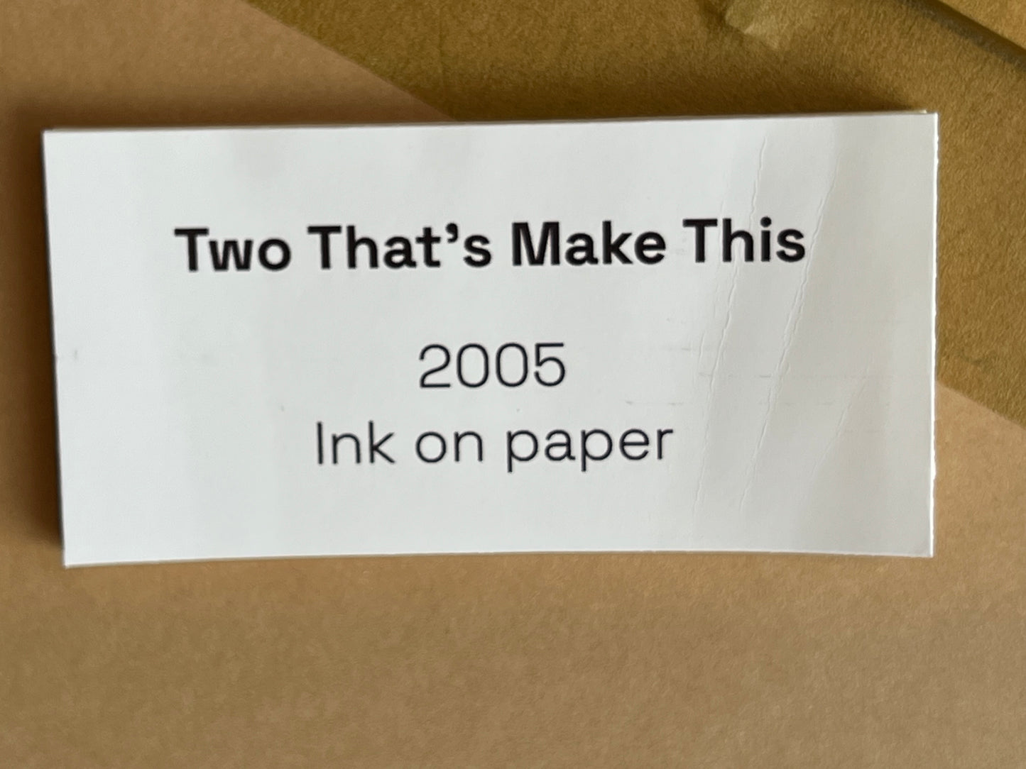 Two Thats Make This